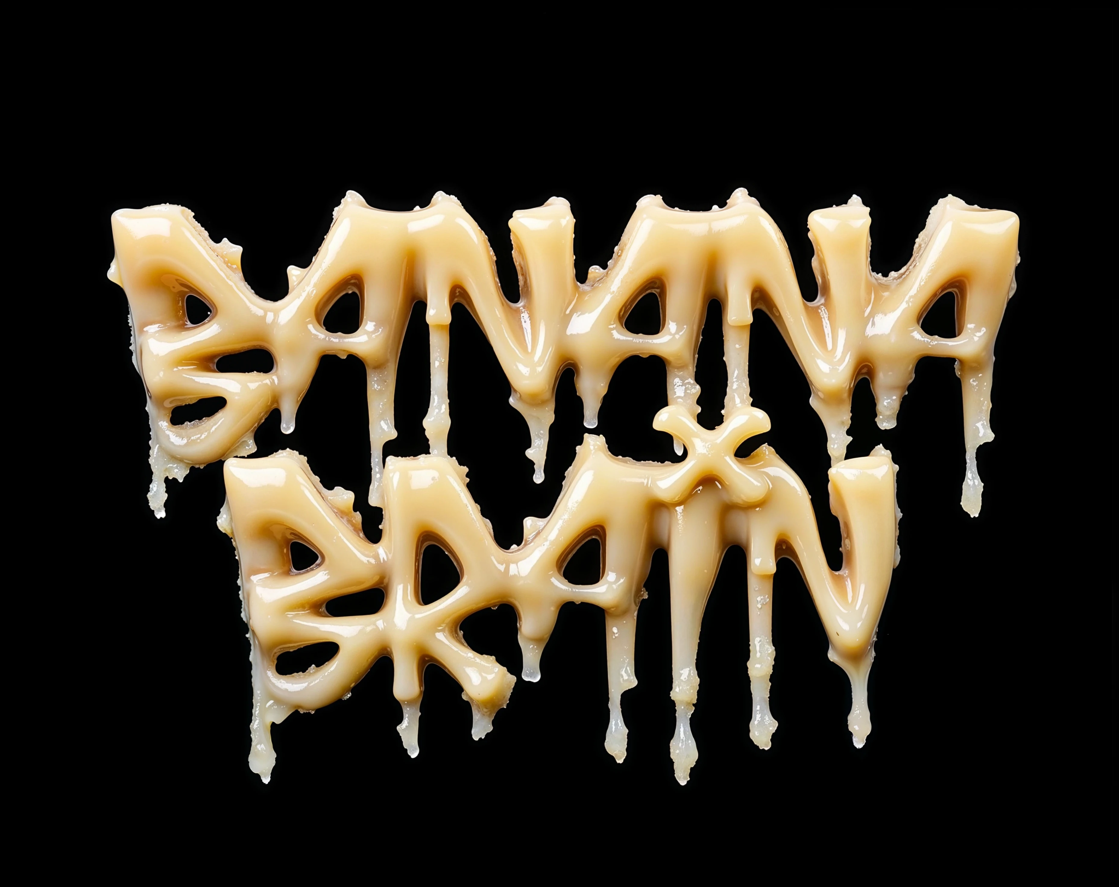 BananaBrain rosin logo - digital art by DrBaph