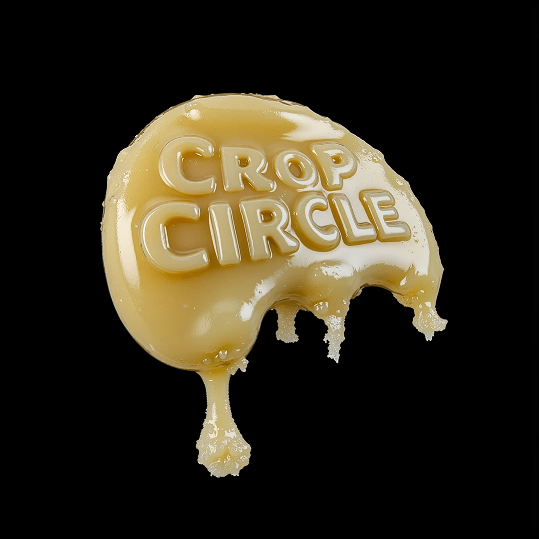 Crop Circle rosin logo - digital art by DrBaph