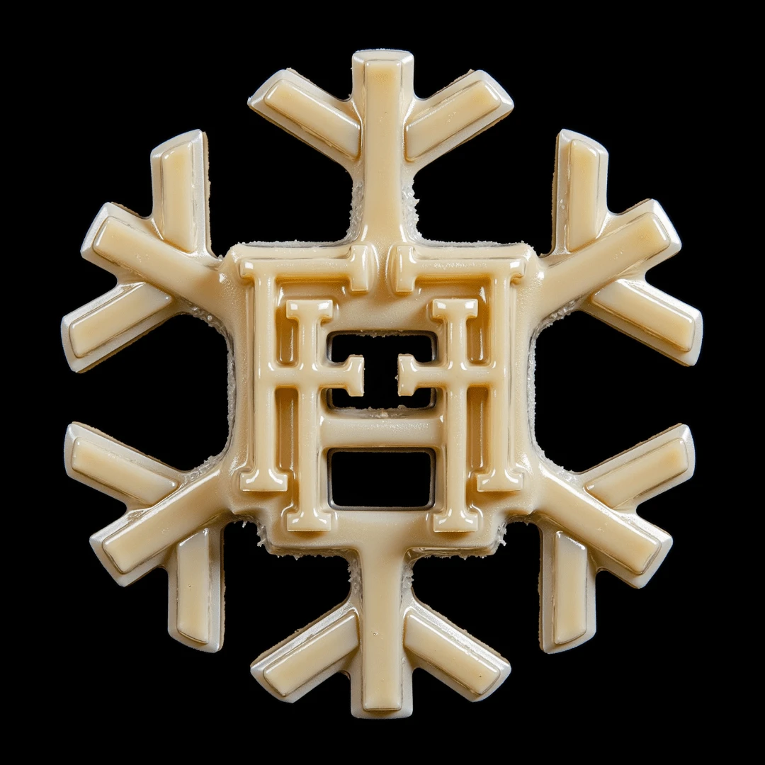 Frosty Hash rosin logo - digital art by DrBaph