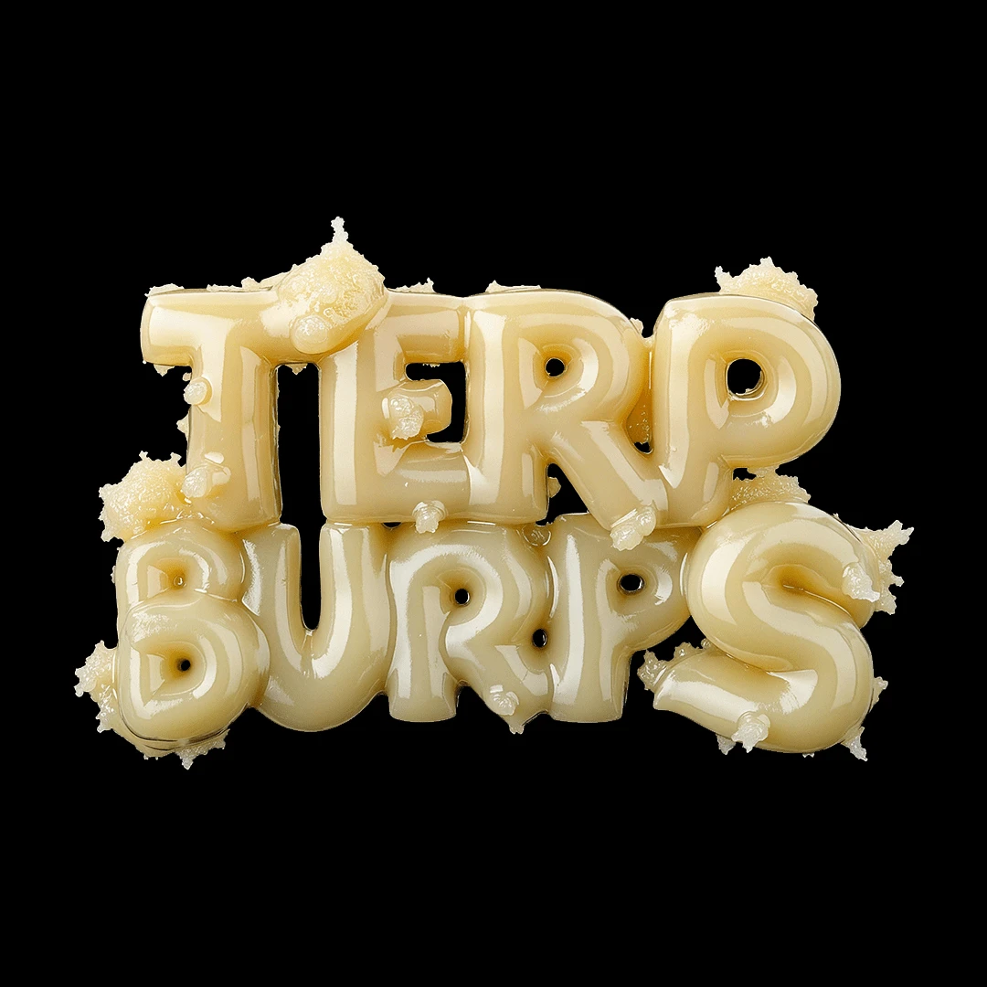 Terp Burps rosin logo - digital art by DrBaph