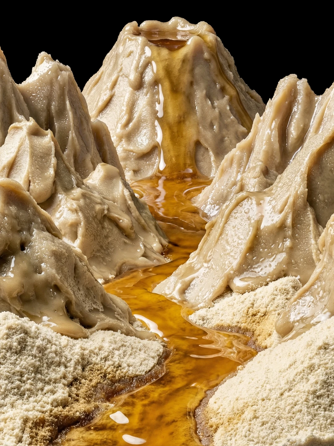 DrBaph volcano rosin digital art